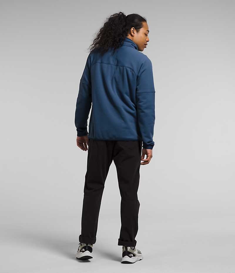 Men's The North Face Canyonlands High Altitude ½-Zip Pullover Blue | TORONTO ZTDPLJ