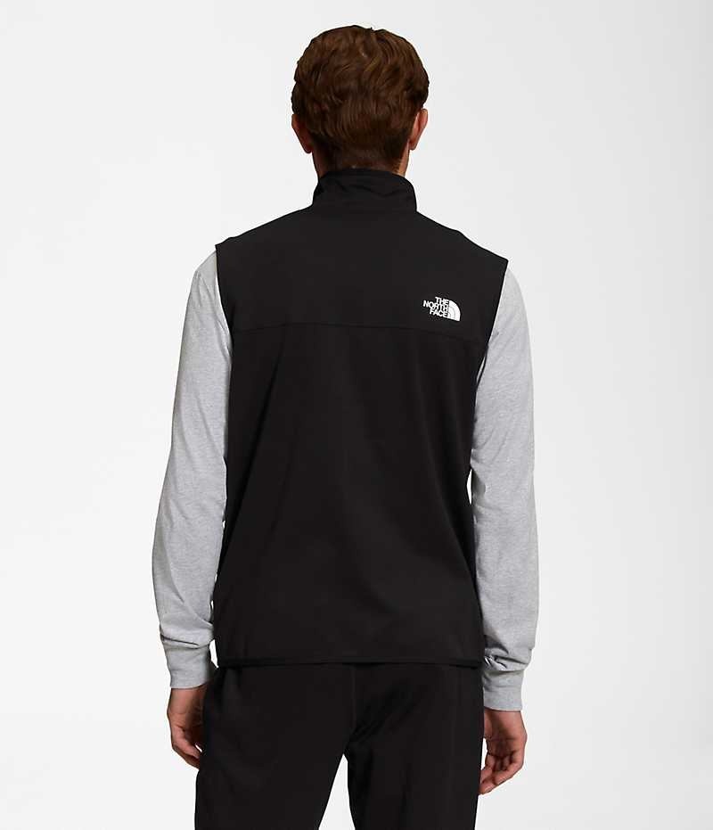 Men's The North Face Canyonlands Vest Black | TORONTO NFUMYB