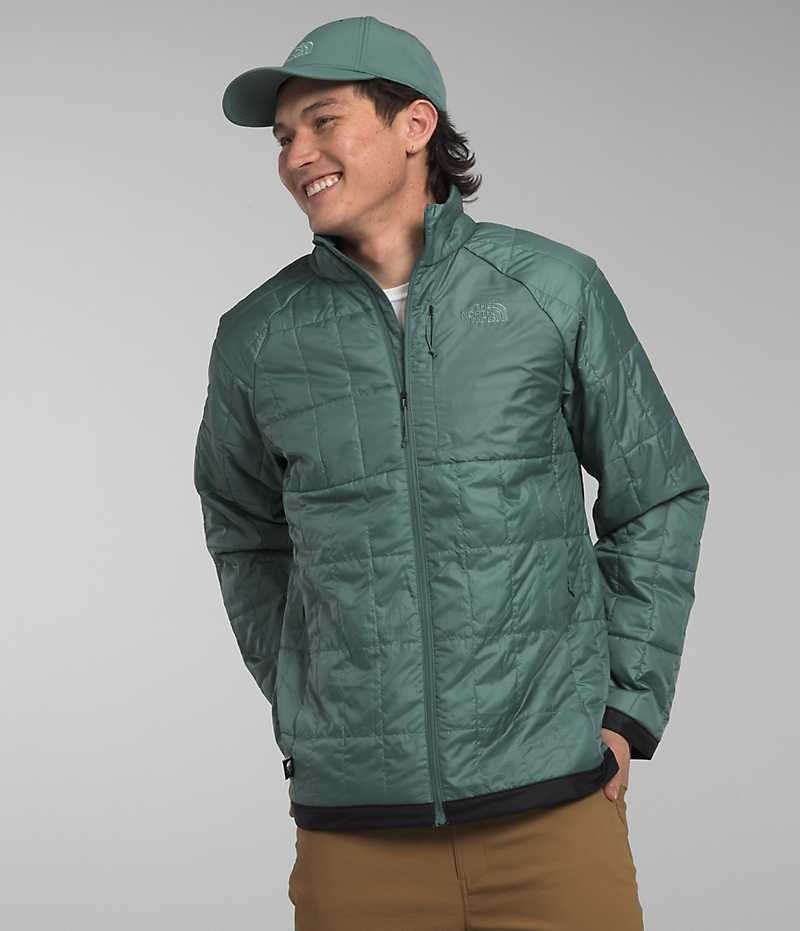 Men\'s The North Face Circaloft Down Jacket Green | TORONTO JZKXEG