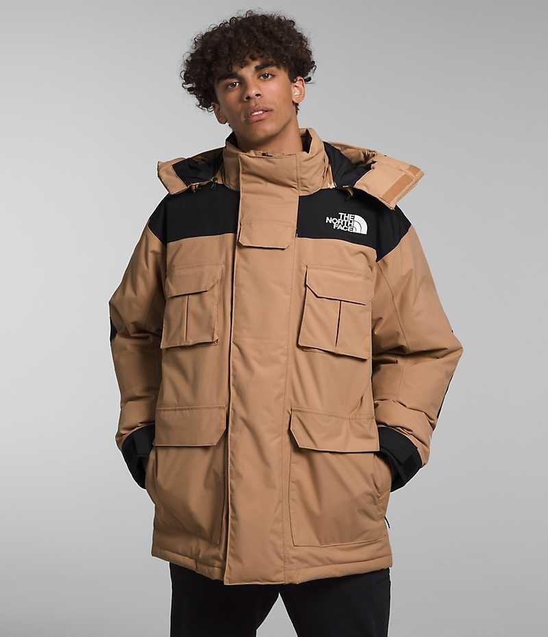 Men\'s The North Face Coldworks Insulated Parka Khaki | OTTAWA EYORVC