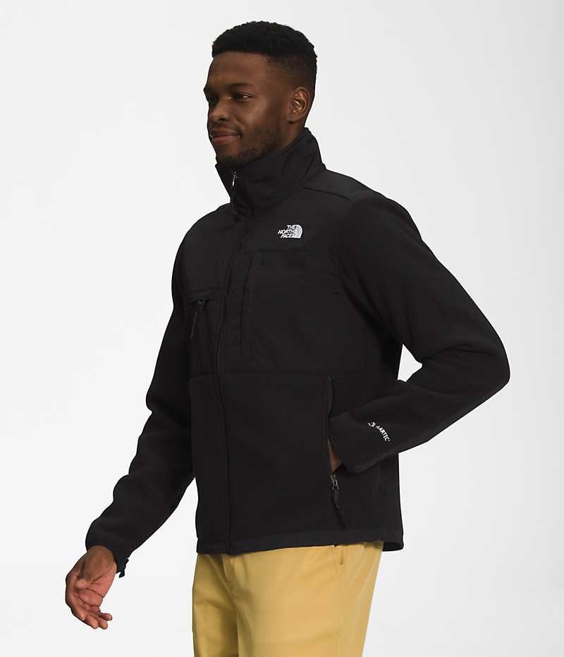 Men's The North Face Denali Fleece Jacket Black | TORONTO RCPVZB