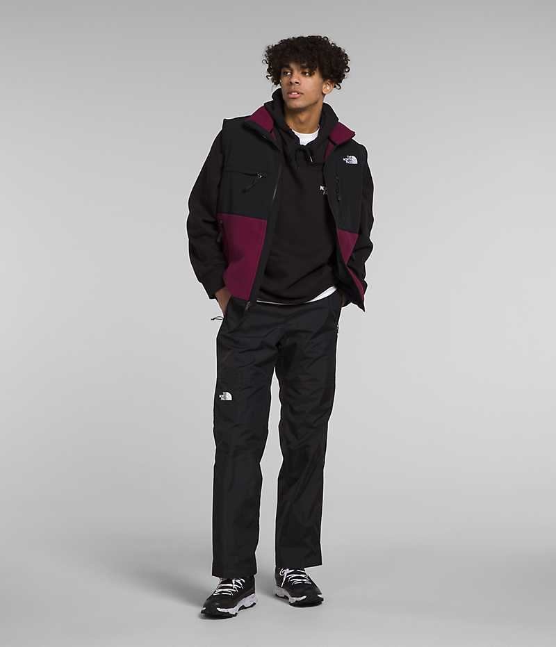 Men's The North Face Denali Vest Fuchsia / Black | TORONTO AEKPHX