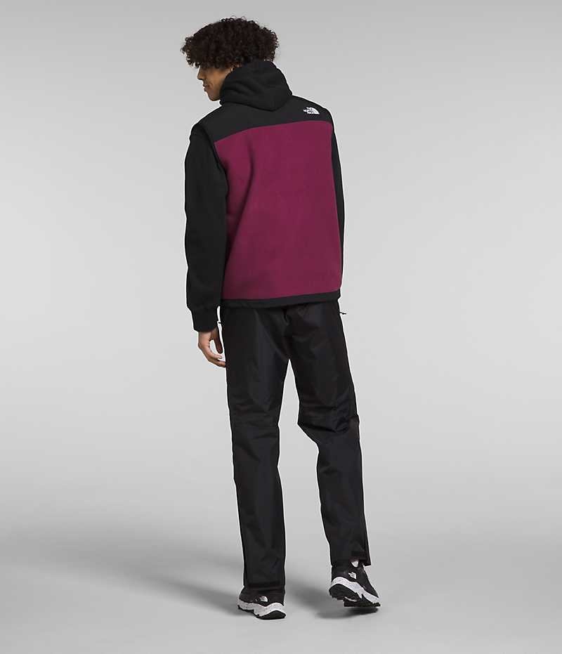 Men's The North Face Denali Vest Fuchsia / Black | TORONTO AEKPHX