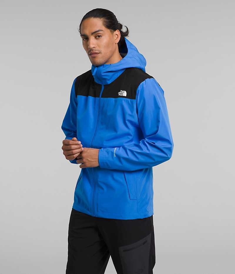 Men's The North Face Dryzzle FUTURELIGHT™ Rain Jacket Blue / Black | CANADA TVZHIG