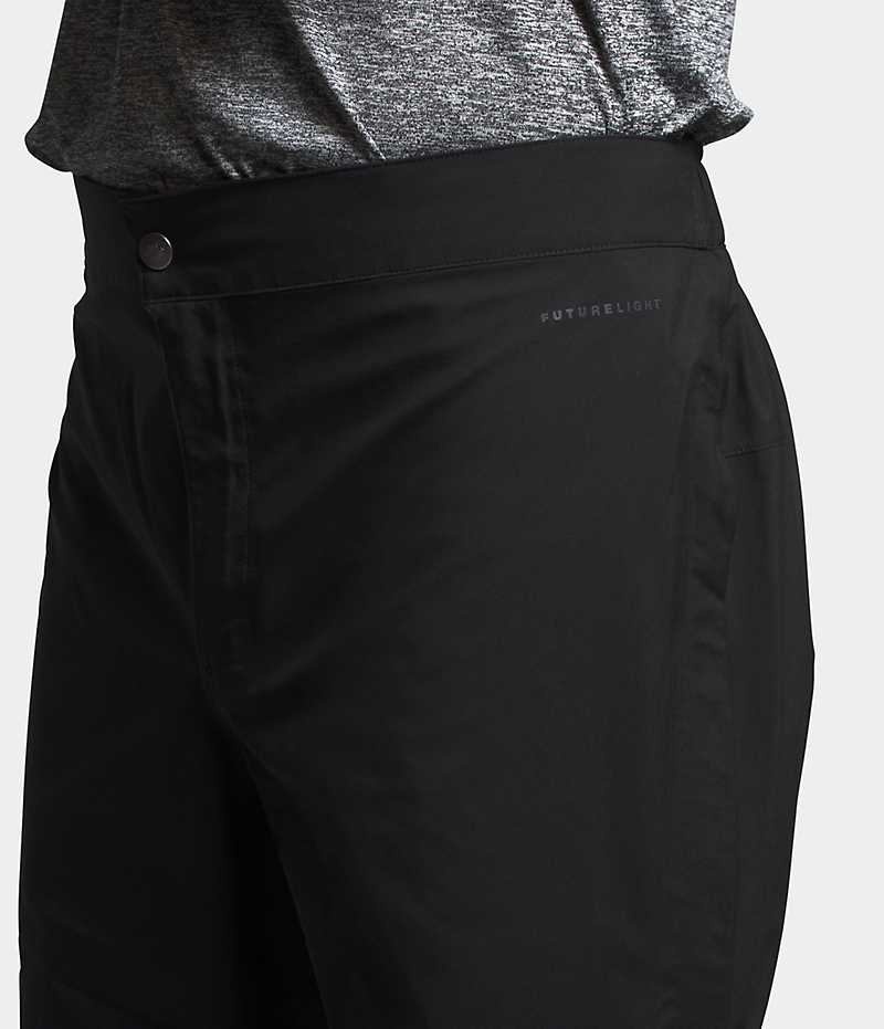 Men's The North Face Dryzzle FUTURELIGHT™ Full-Zip Rain Pants Black | CANADA LQUNSK