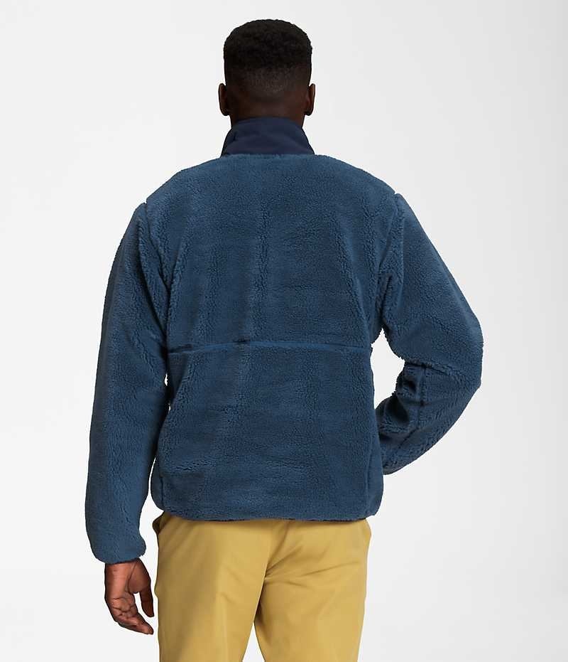 Men's The North Face Extreme Pile Pullover Blue | CANADA HPUBWQ