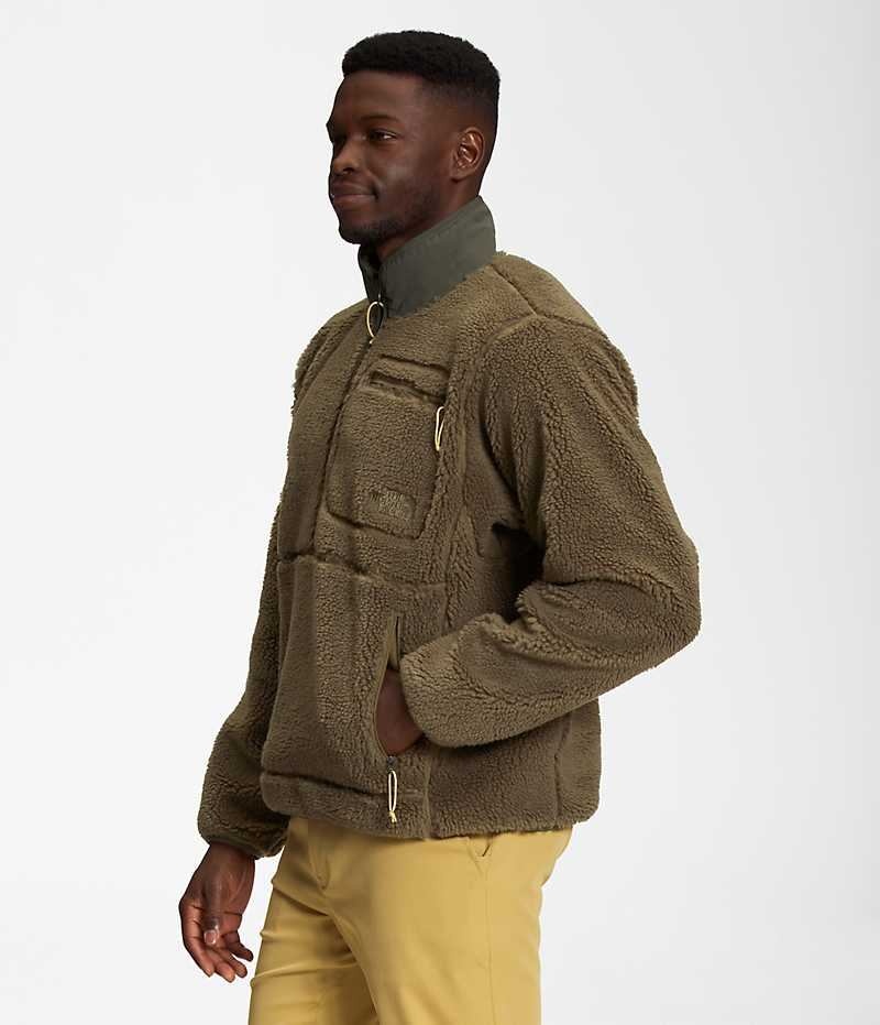 Men's The North Face Extreme Pile Pullover Olive | TORONTO KCBGFY