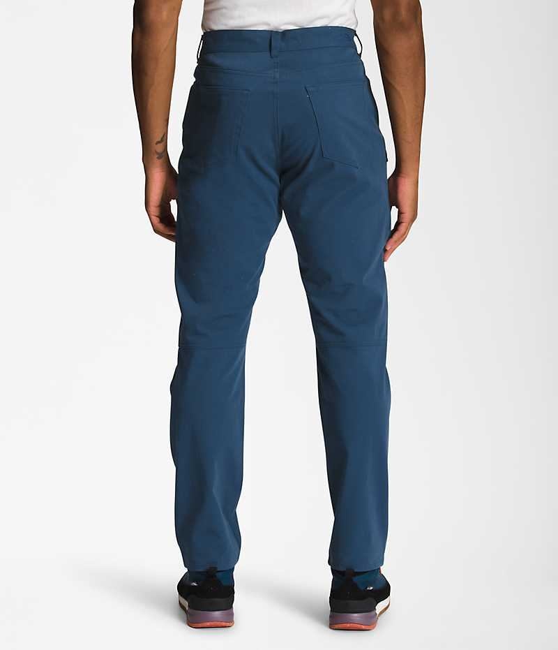 Men's The North Face Field 5-Pocket Pants Blue | OTTAWA GEKFRI