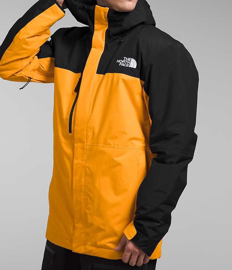 Men's The North Face Freedom Insulated Jacket Gold / Black | CANADA PNZUBR