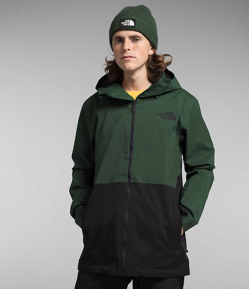 Men\'s The North Face Freedom Stretch Insulated Jacket Green / Black | OTTAWA FUJCYG