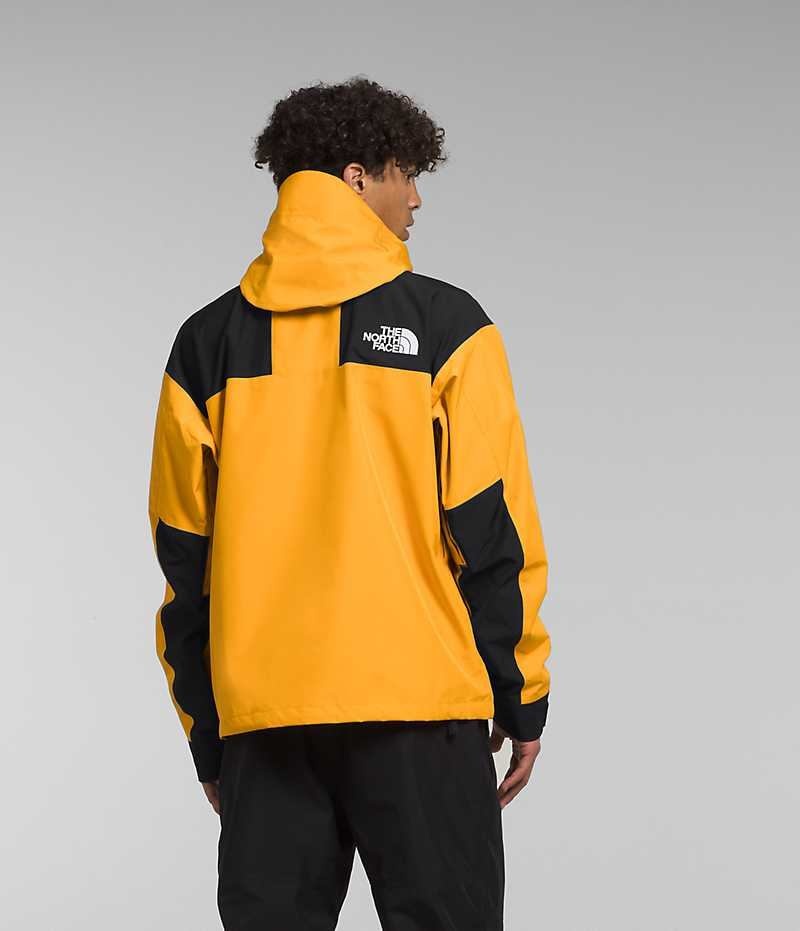 Men's The North Face GTX Mountain Insulated Jacket Gold / Black | CANADA EYVDOA