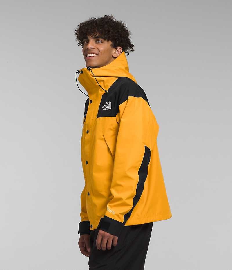 Men's The North Face GTX Mountain Insulated Jacket Gold / Black | CANADA EYVDOA