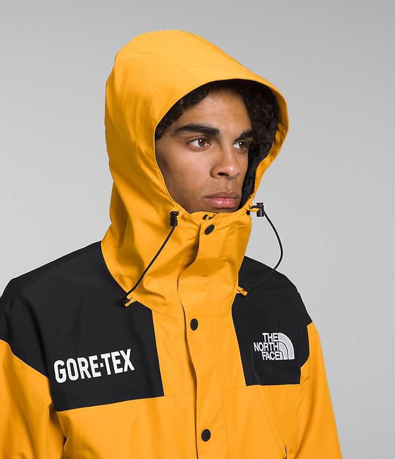 Men's The North Face GTX Mountain Insulated Jacket Gold / Black | CANADA EYVDOA