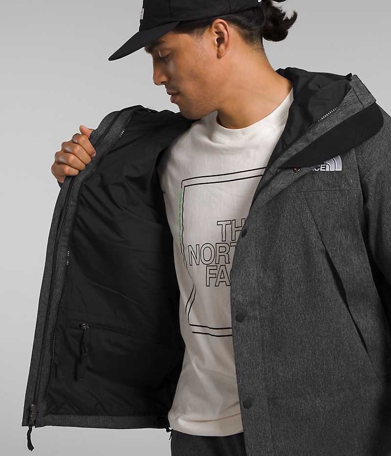 Men's The North Face GTX Mountain Insulated Jacket Black | TORONTO FCNDKT