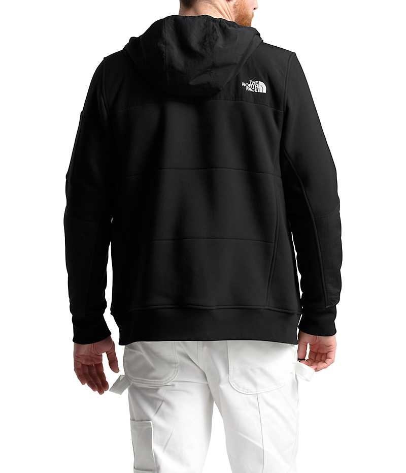 Men's The North Face Highrail Fleece Jacket Black | TORONTO TYLHWR