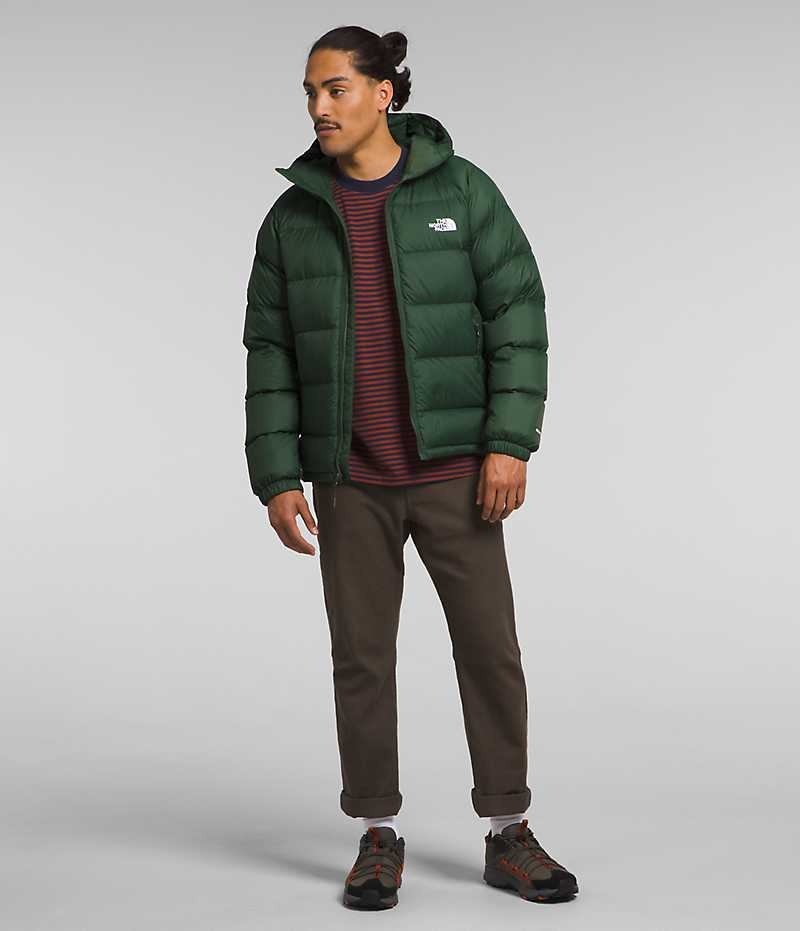 Men's The North Face Hydrenalite™ Hoodie Down Jacket Green | TORONTO FROSDI