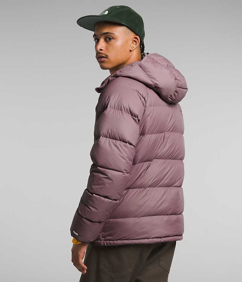 Men's The North Face Hydrenalite™ Hoodie Down Jacket Fuchsia | OTTAWA DJWFRT