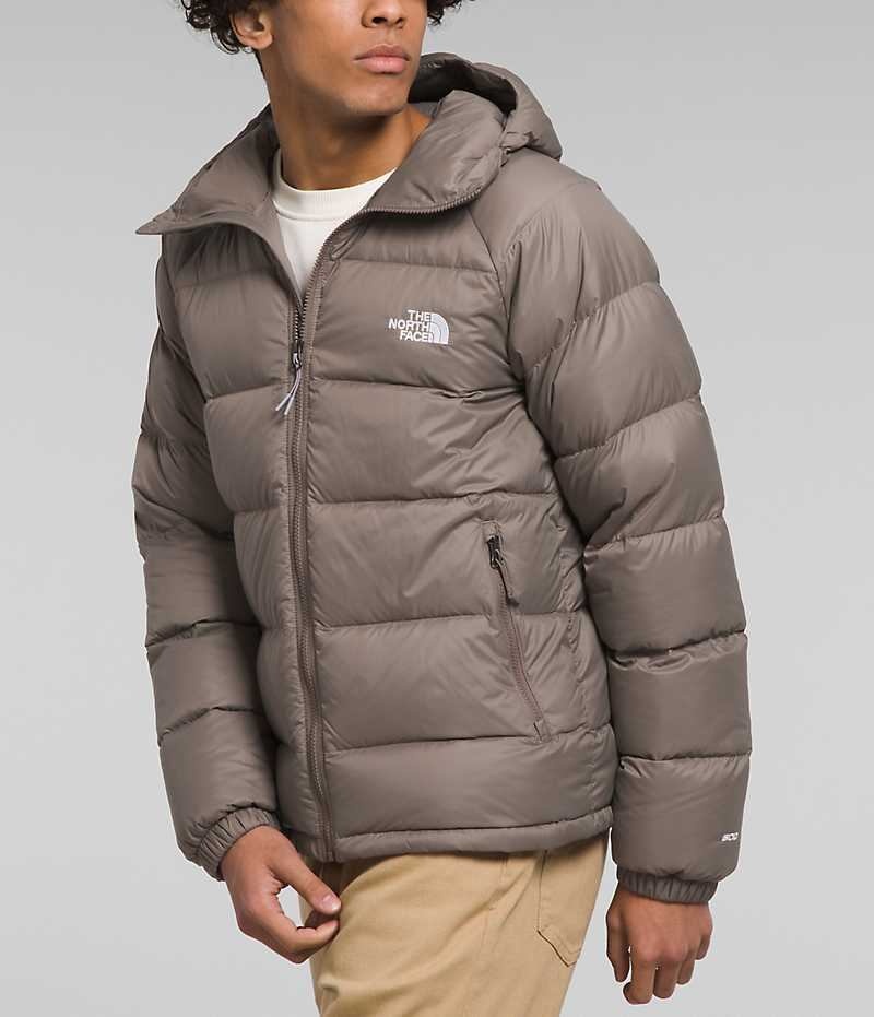 Men's The North Face Hydrenalite™ Hoodie Down Jacket Brown | TORONTO IRGAXQ