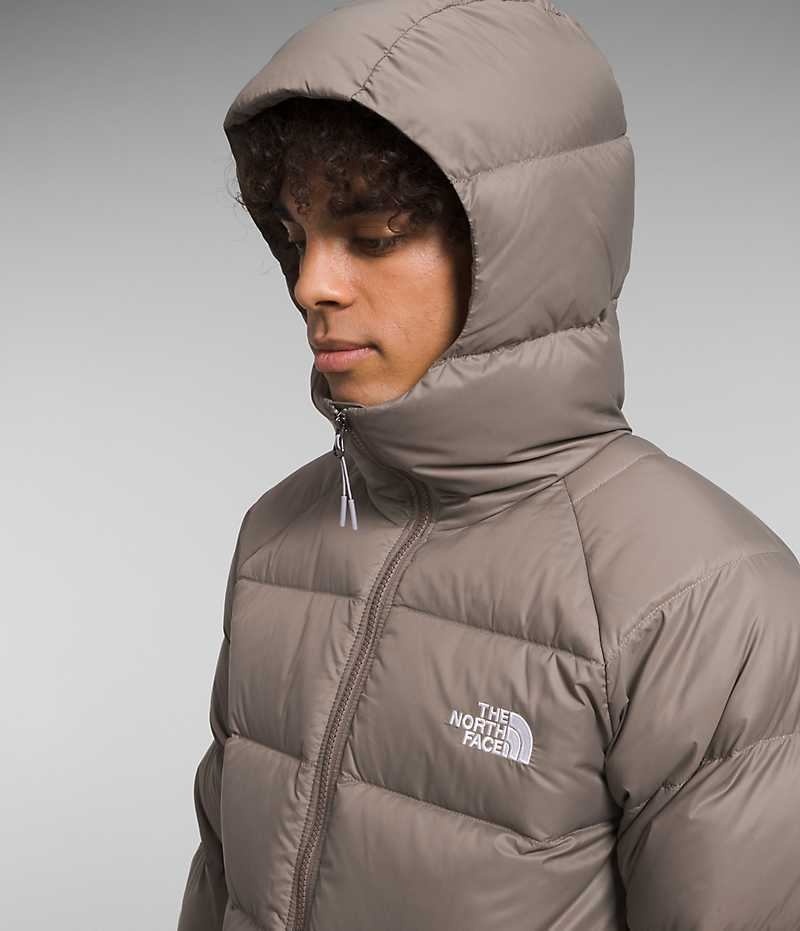 Men's The North Face Hydrenalite™ Hoodie Down Jacket Brown | TORONTO IRGAXQ