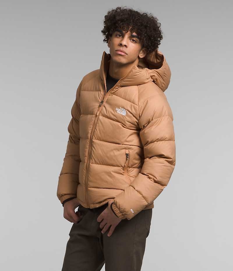 Men's The North Face Hydrenalite™ Hoodie Down Jacket Khaki | OTTAWA DNYKFE