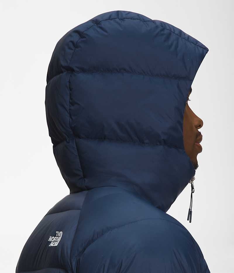 Men's The North Face Hydrenalite™ Hoodie Down Jacket Navy | TORONTO ERQXFN