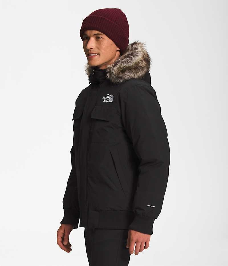 Men's The North Face McMurdo Bomber Jacket Black | CANADA CXEGNF