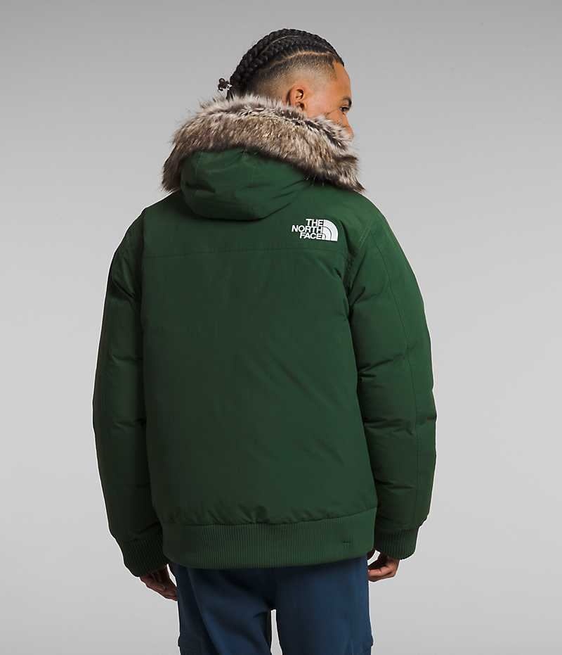 Men's The North Face McMurdo Bomber Jacket Green | TORONTO EUVBAI