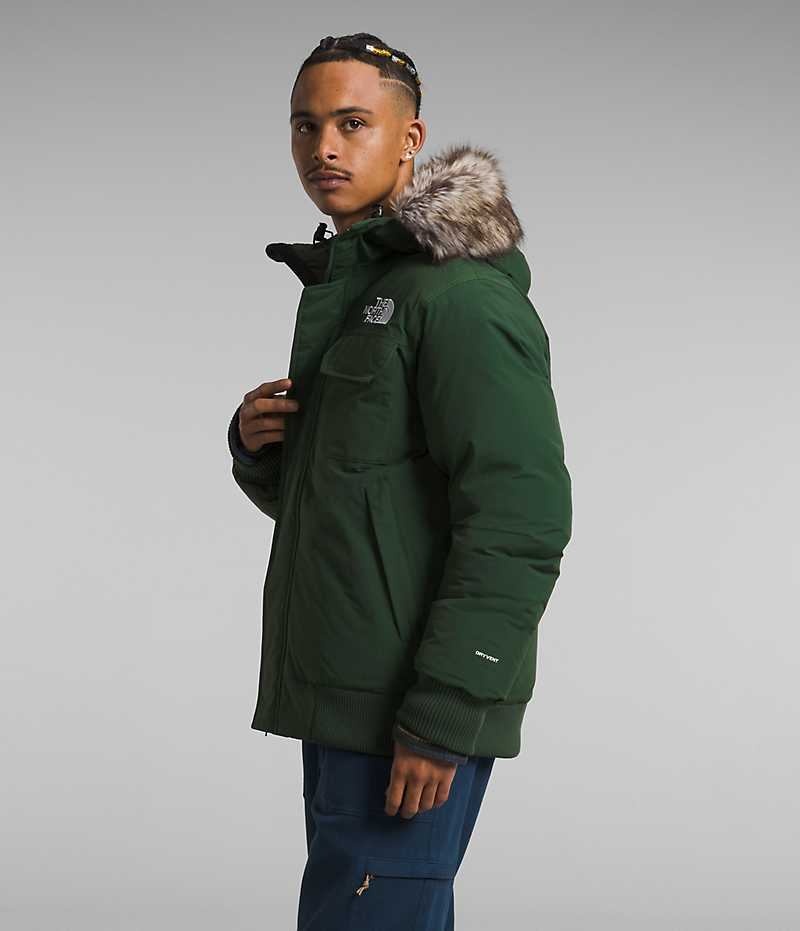 Men's The North Face McMurdo Bomber Jacket Green | TORONTO EUVBAI