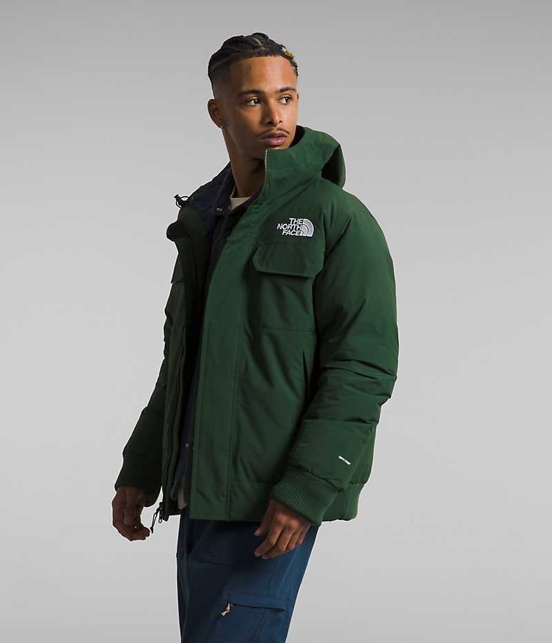 Men's The North Face McMurdo Bomber Jacket Green | TORONTO EUVBAI