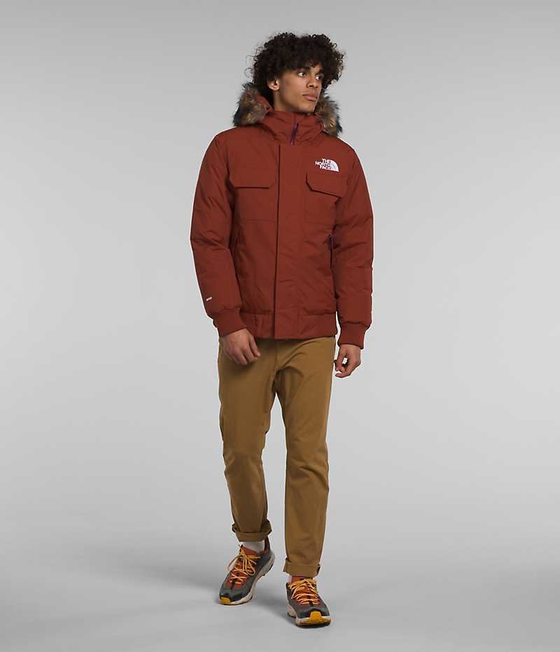 Men's The North Face McMurdo Bomber Jacket Brown | OTTAWA UCZSNA