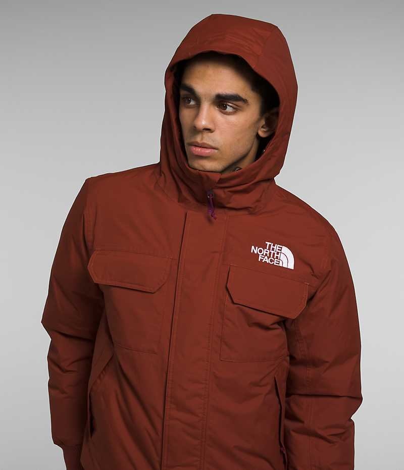 Men's The North Face McMurdo Bomber Jacket Brown | OTTAWA UCZSNA