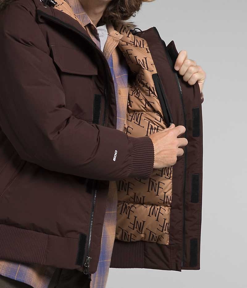 Men's The North Face McMurdo Bomber Jacket Brown | TORONTO PVRIBL