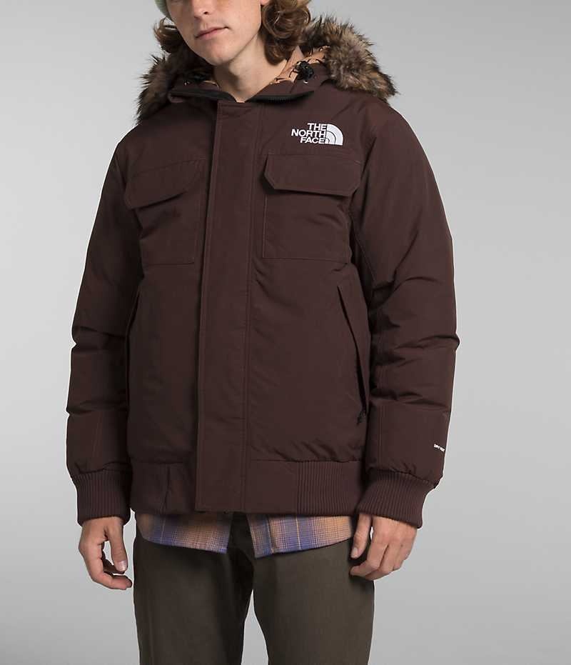 Men\'s The North Face McMurdo Bomber Jacket Brown | TORONTO PVRIBL