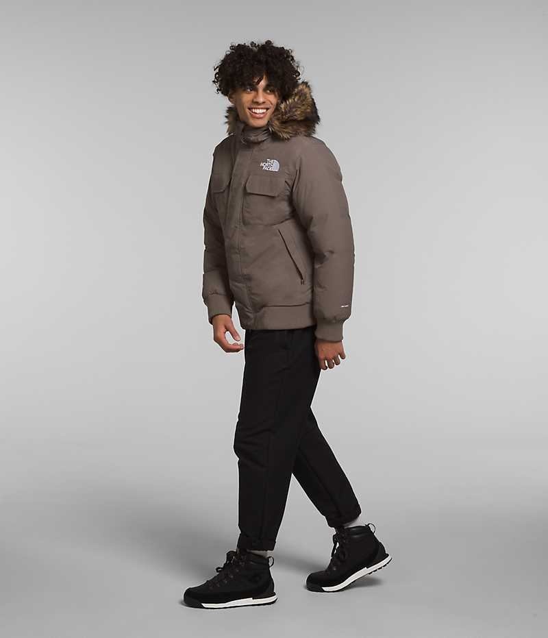 Men's The North Face McMurdo Bomber Jacket Brown | OTTAWA SBFEOV