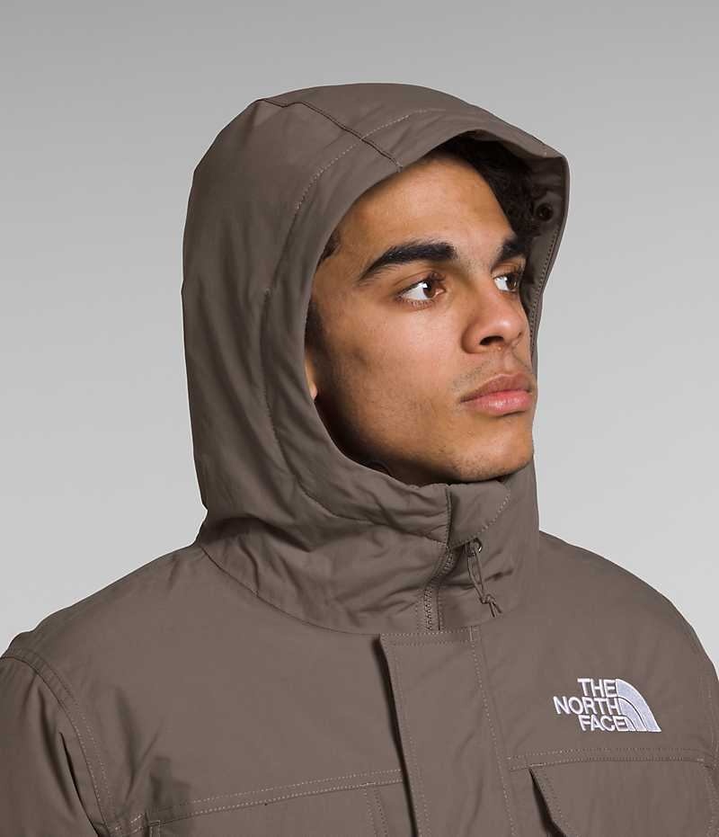 Men's The North Face McMurdo Bomber Jacket Brown | OTTAWA SBFEOV