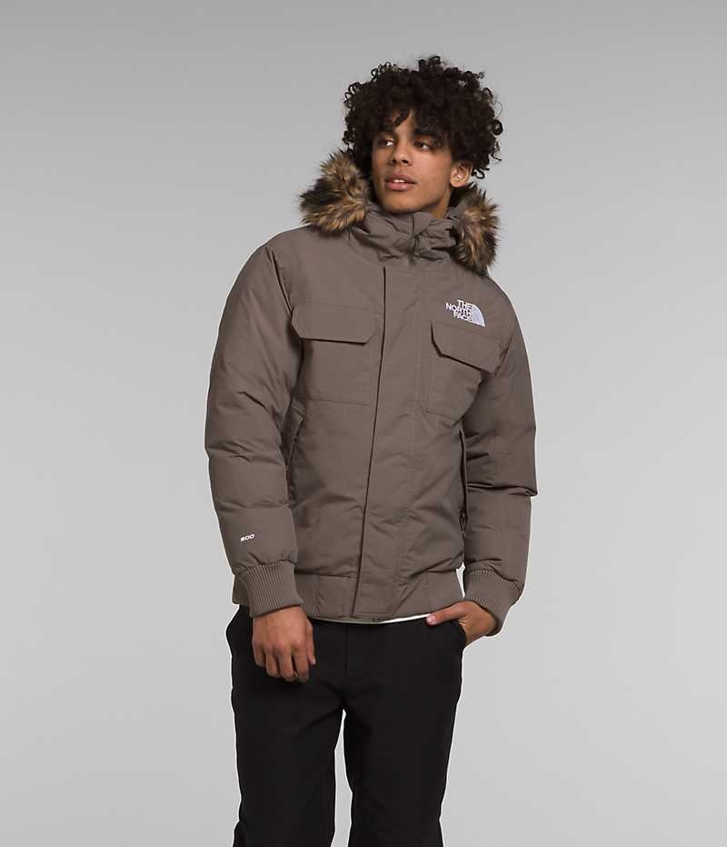 Men\'s The North Face McMurdo Bomber Jacket Brown | OTTAWA SBFEOV