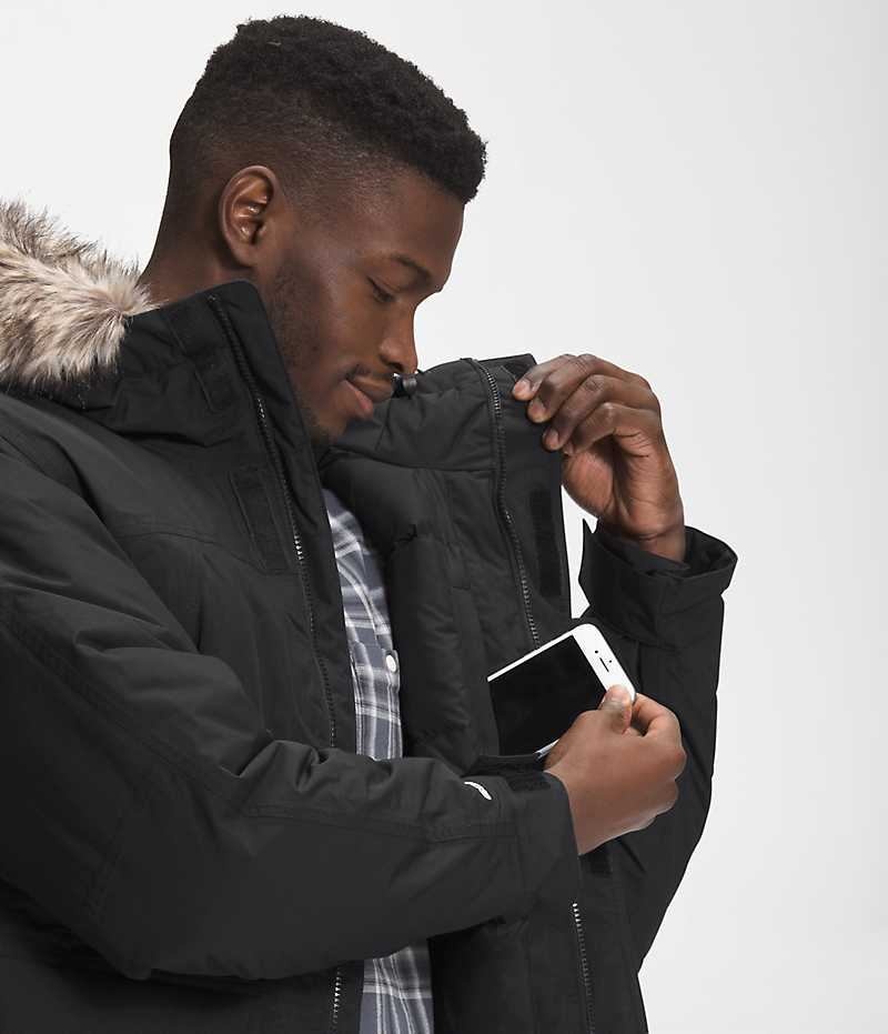 Men's The North Face McMurdo Parka Black | TORONTO EFCSOI