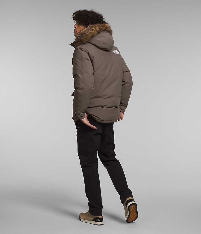 Men's The North Face McMurdo Parka Brown | CANADA SPUAZO