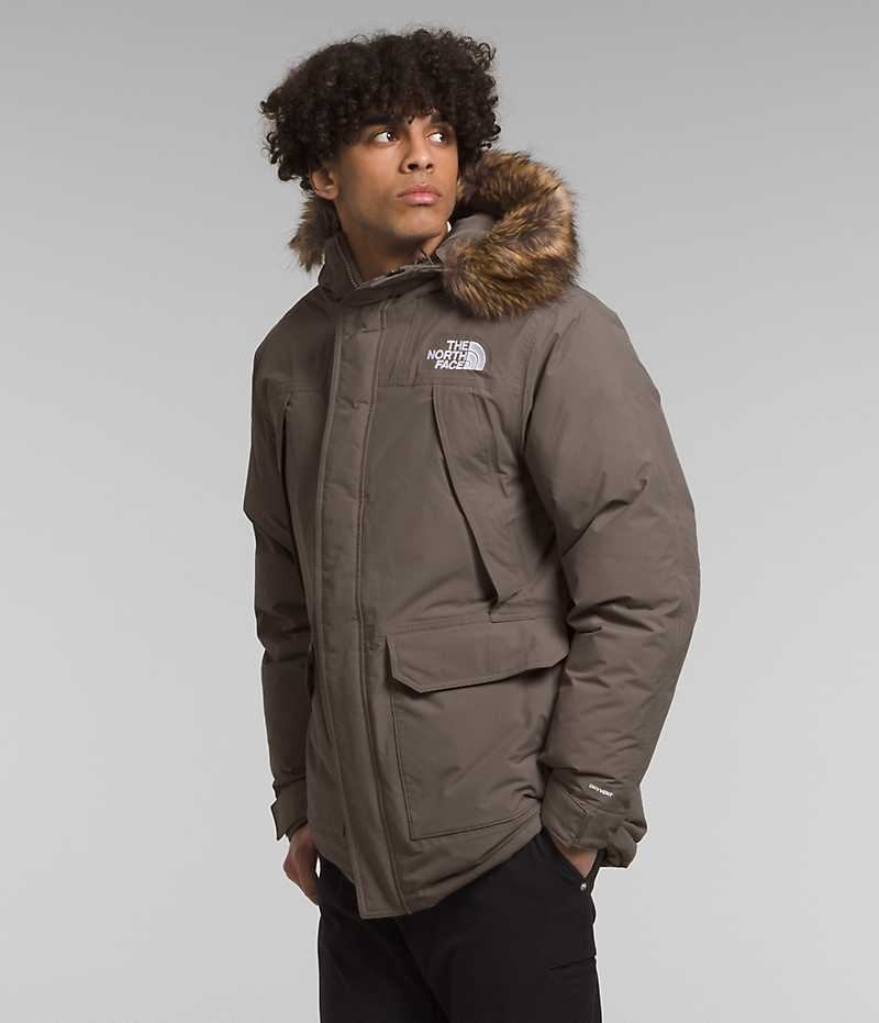 Men's The North Face McMurdo Parka Brown | CANADA SPUAZO