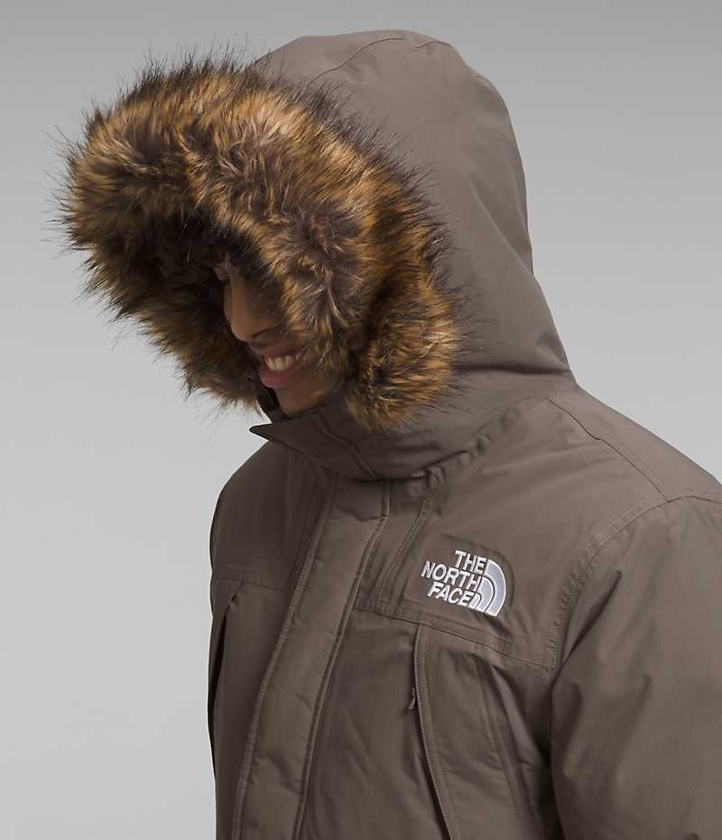 Men's The North Face McMurdo Parka Brown | CANADA SPUAZO