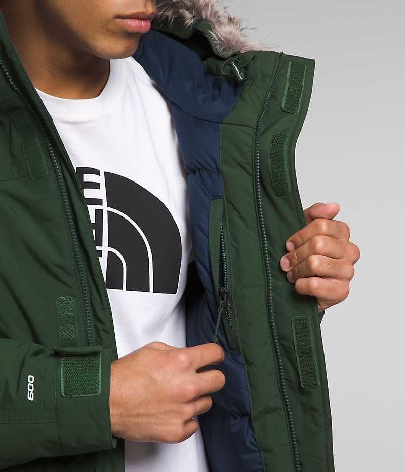 Men's The North Face McMurdo Parka Green | CANADA GPFMQW