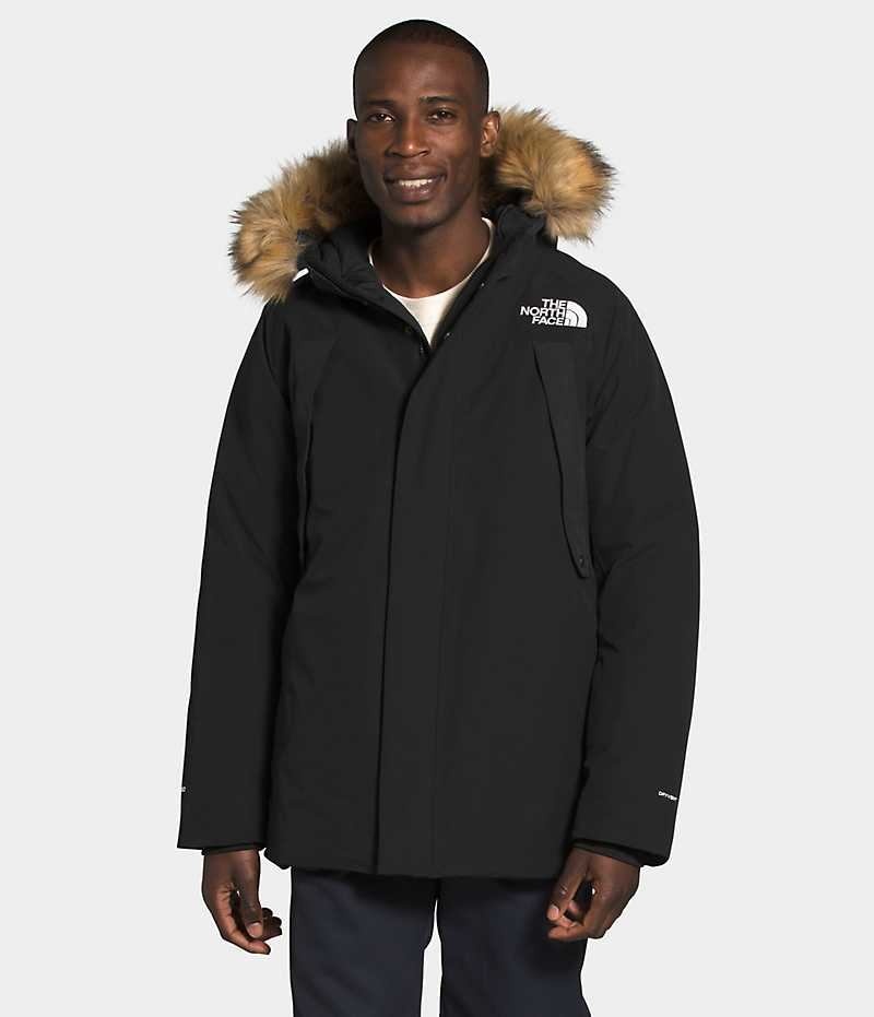 Men\'s The North Face New Outerboroughs Parka Black | OTTAWA DXWVMB