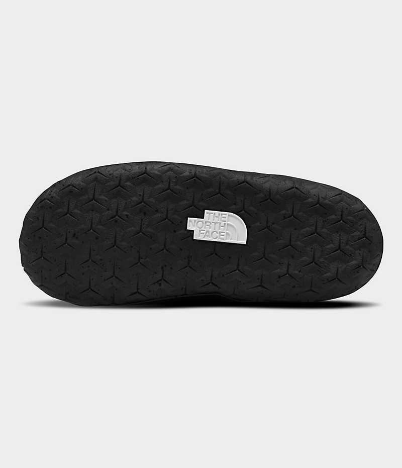 Men's The North Face Nuptse Mules Black / White | TORONTO AUWDTJ