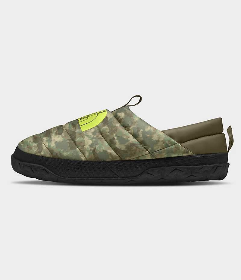 Men\'s The North Face Nuptse Mules Camo | OTTAWA JIQSZT