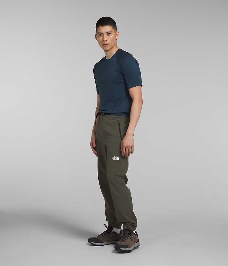 Men's The North Face Paramount Pro Jogger Olive | OTTAWA OKXNWT