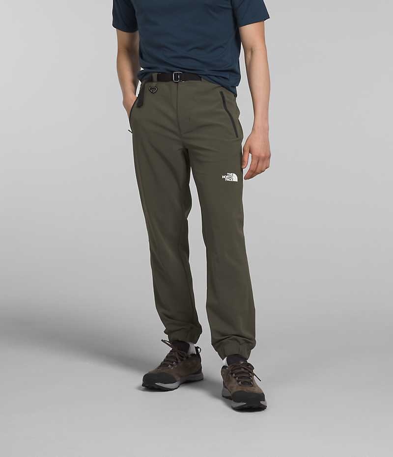 Men\'s The North Face Paramount Pro Jogger Olive | OTTAWA OKXNWT