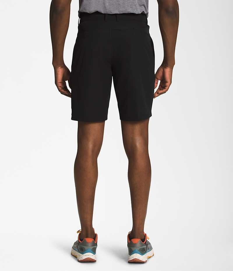 Men's The North Face Rolling Sun Packable Shorts Black | TORONTO EQFMUL