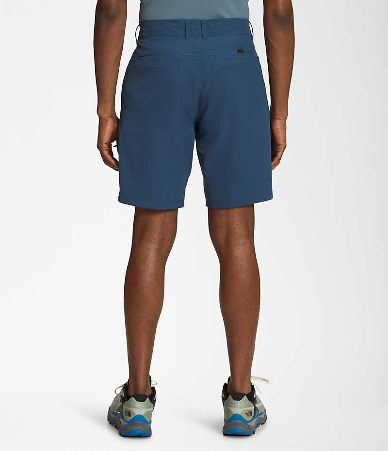 Men's The North Face Rolling Sun Packable Shorts Blue | OTTAWA DGEYAS