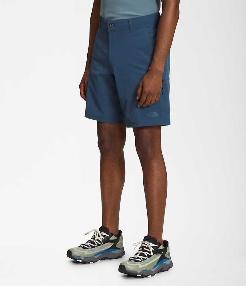 Men's The North Face Rolling Sun Packable Shorts Blue | OTTAWA DGEYAS