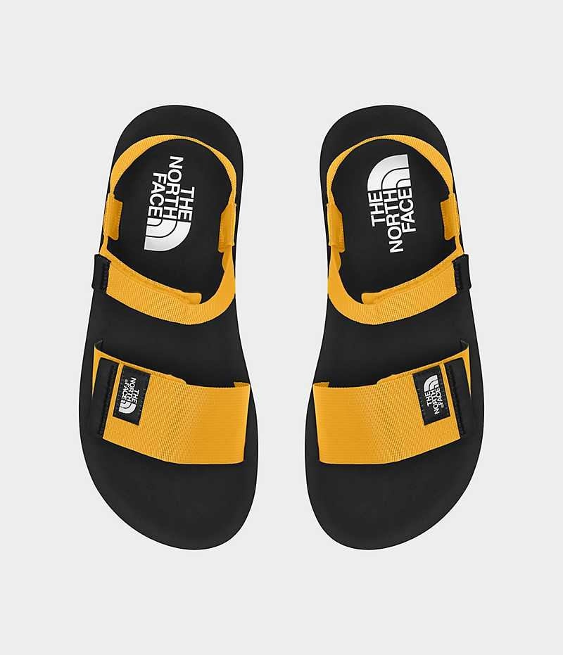 Men's The North Face Skeena Sandals Gold / Black | TORONTO RVXCNQ